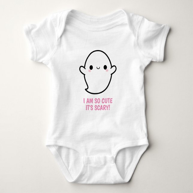 So Niedlich ist es Beängstigender Niedlicher Kawai Baby Strampler (Vorderseite)