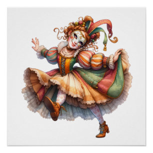 So NIEDLICH Masquerade-Zeichen Thema Poster