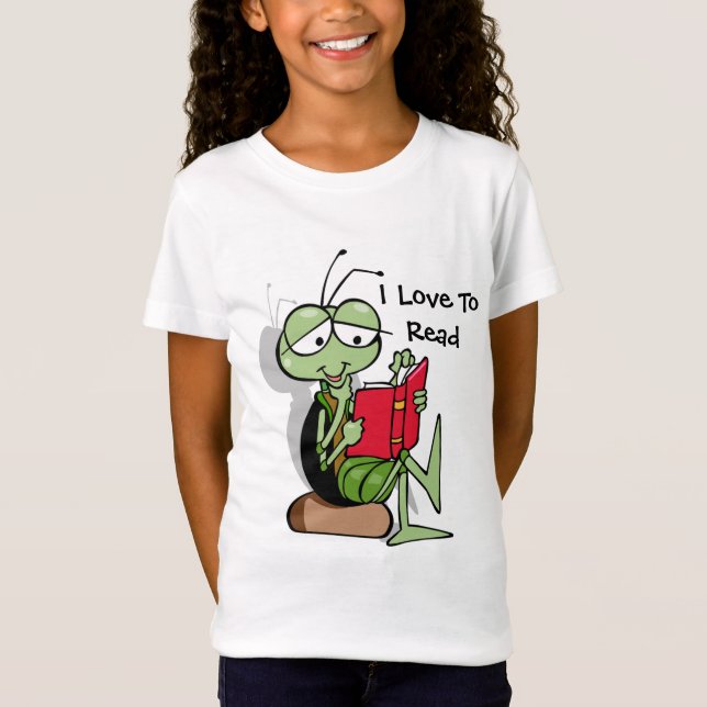So niedliche i-Liebe, T - Shirt für Mädchen zu (Vorderseite)