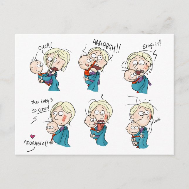 So Niedliche Postkarte (Vorderseite)