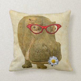 So niedliches Hippopotamus-Kissen! Kissen