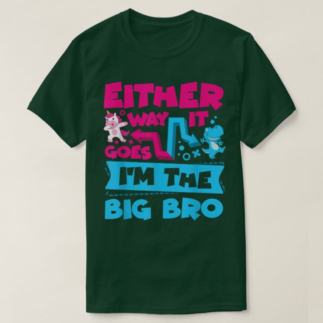 So oder so bin ich das große Bruder-Geschlecht T-Shirt (Design vorne)