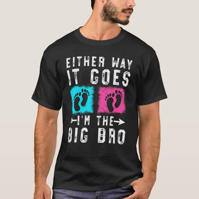 So oder so geht es in der großen Bro Geburtsschwan T-Shirt (Vorderseite)