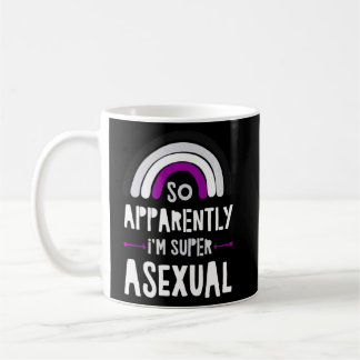 So offensichtlich bin ich Super Asexual Trendy Ace Kaffeetasse