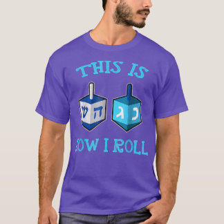 So Roll ich Hanukkah Dreidels Champion Game T-Shirt