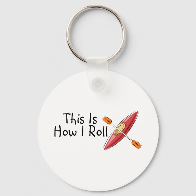 So Roll Kayak Schlüsselanhänger (Vorderseite)