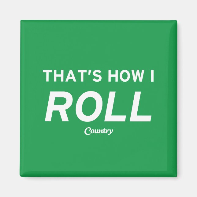 So Roll Magnet (Vorne)