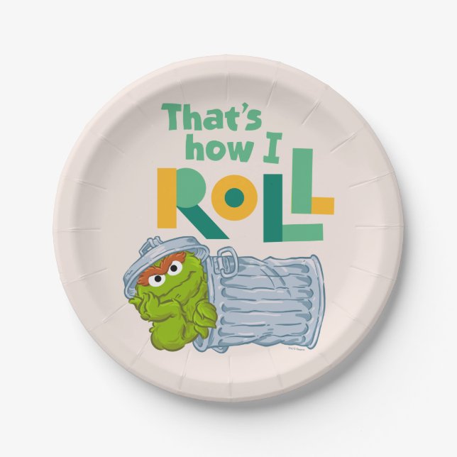 So Roll Pappteller (Vorderseite)