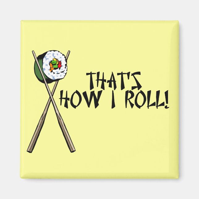 So Roll Sushi Magnet (Vorne)
