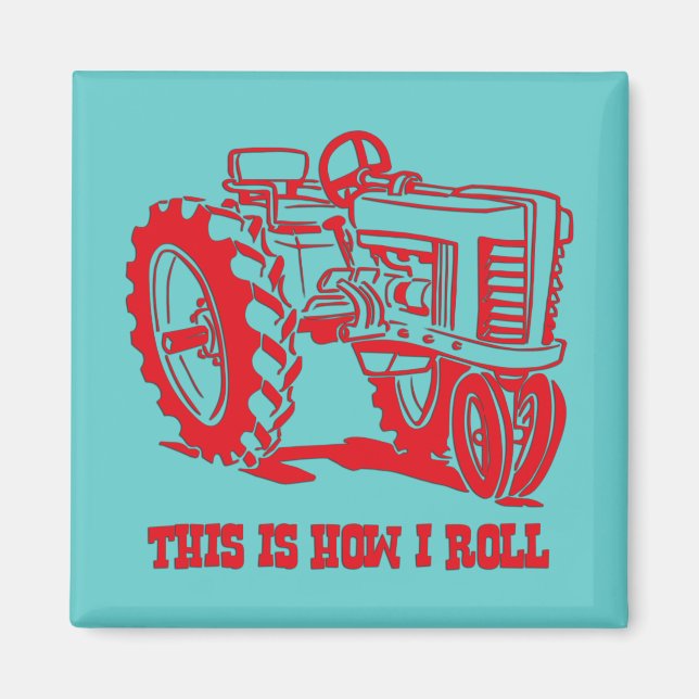 So rolle ich den RED Magnet Tractor (Vorne)