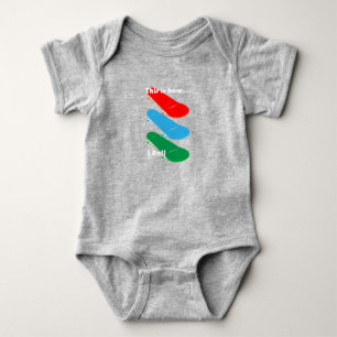 So rolle ich Design - Baby Jersey Bodysuit Strampler