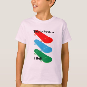 So rolle ich Design - Kids' Basic T - Shirt