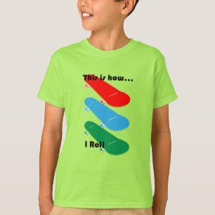 So rolle ich Design - Kids' Basic T - Shirt