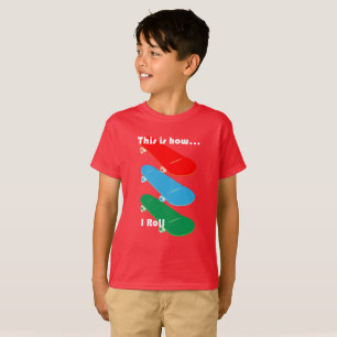 So rolle ich Design - Kids' Hanes TAGLESS® T T-Shirt