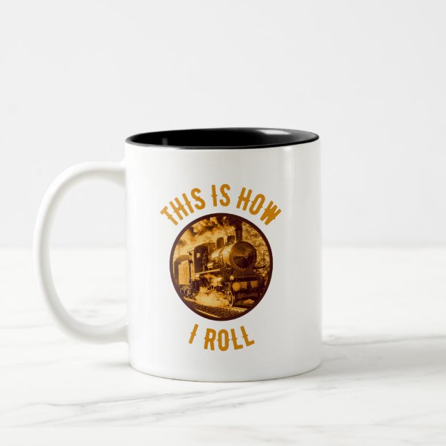 So rolle ich die historischen Schulungsenthusiaste Zweifarbige Tasse (Links)