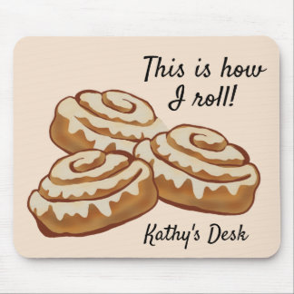 So rolle ich ein Schreibtischmousepad, eine Zimbel Mousepad