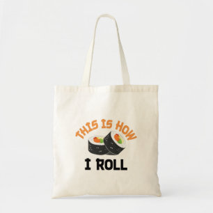 So rolle ich - Funny Sushi Tragetasche
