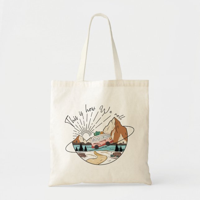 So rollen wir Camping Tragetasche (Vorne)