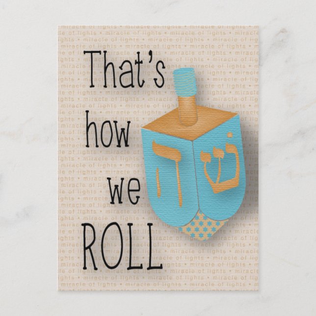 So rollen wir postkarte (Vorderseite)