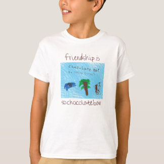 So Schokoladen-Bar-T-Shirt für Kinder T-Shirt