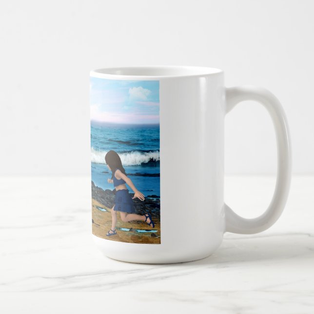 So sehen Sie die Delfine Kaffeetasse (Rechts)