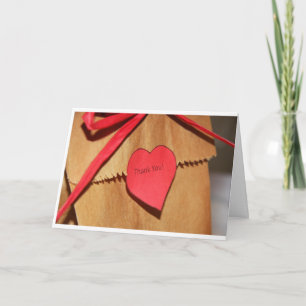 SO SEHR DANKBAR FÜR "SIE" DANKE SIE KARTE