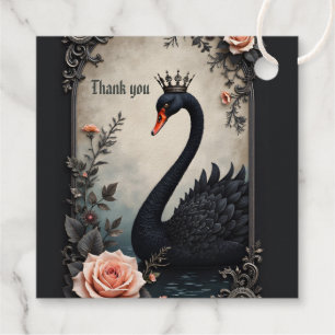 So selten wie ein schwarzer Schwan, zeitlos wie wa Geschenkanhänger