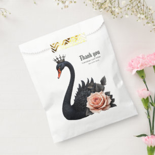 So selten wie ein schwarzer Schwan, zeitlos wie wa Geschenktütchen