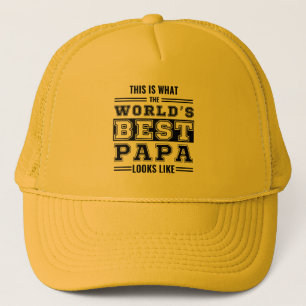 So sieht der beste Papa der Welt aus Truckerkappe