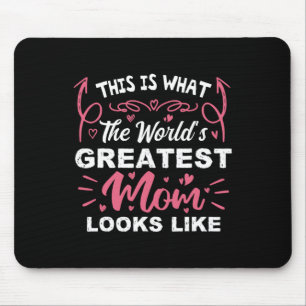 So sieht die größte Mama der Welt aus Mousepad