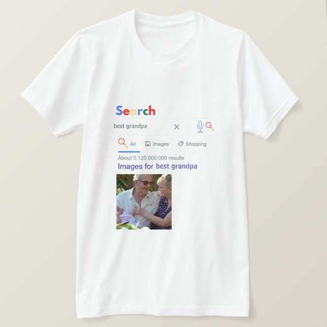 So sieht die Weltbeste Opa aus T-Shirt (Design vorne)