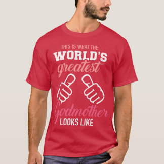 So sieht die weltbeste Patentante aus T-Shirt