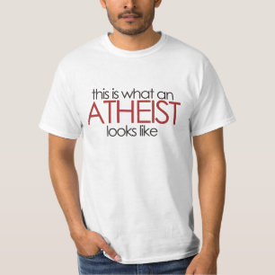 So sieht ein Atheist aus T-Shirt