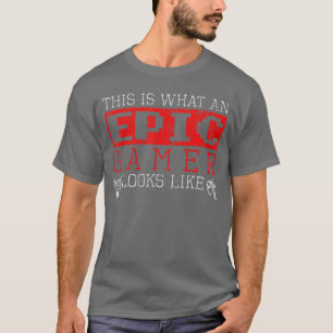 So sieht ein epischer Gamer aus Konsole Arca T-Shirt
