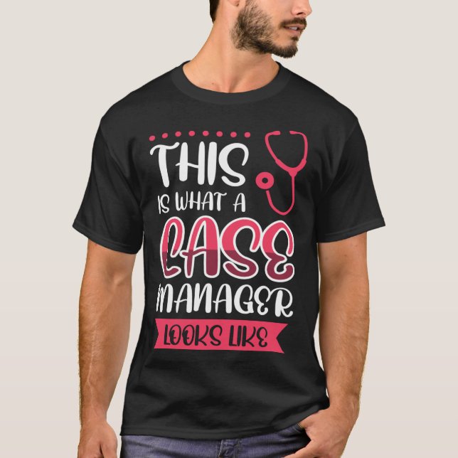 So sieht ein Fallmanager aus T-Shirt (Vorderseite)