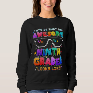 So sieht ein genialer Neuntklässler aus Sweatshirt