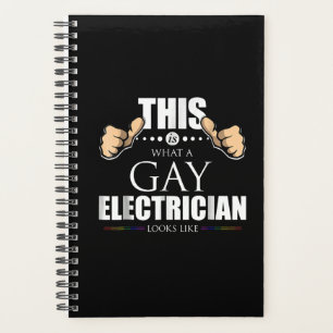 So sieht ein homosexueller Elektriker aus wie LGBT Planer