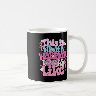 So sieht ein Krieger wie Brustkrebs aus Kaffeetasse