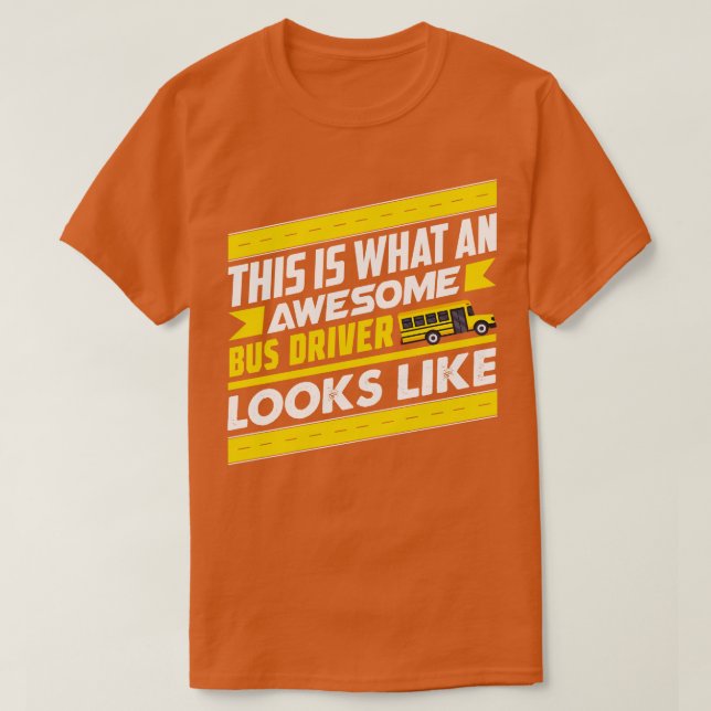 So sieht ein Phantastischer Busfahrer aus wie Funn T-Shirt (Design vorne)