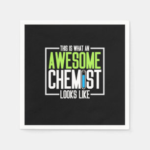 So sieht ein Phantastischer Chemist aus Serviette