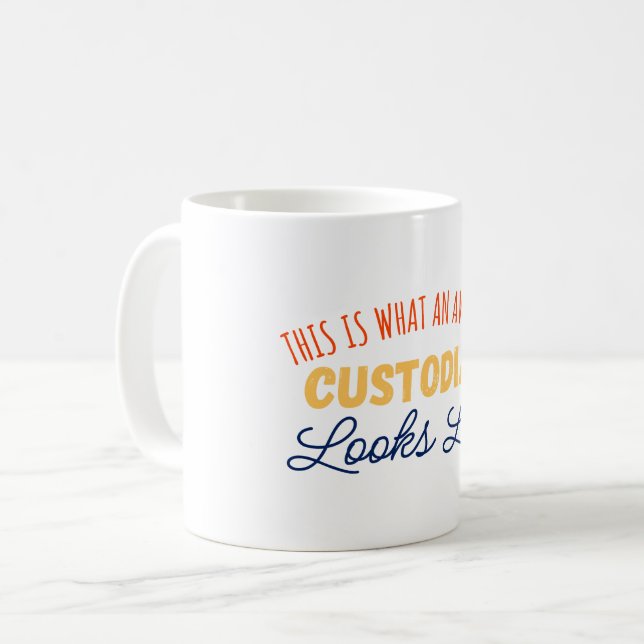 So sieht ein Phantastischer Custodian aus Kaffeetasse (Vorderseite Links)