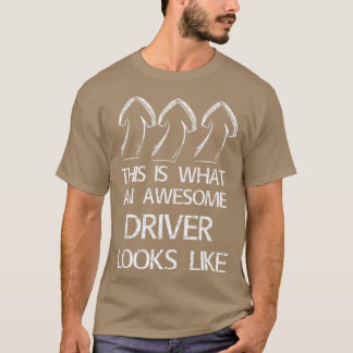 So sieht ein phantastischer Fahrer aus T-Shirt