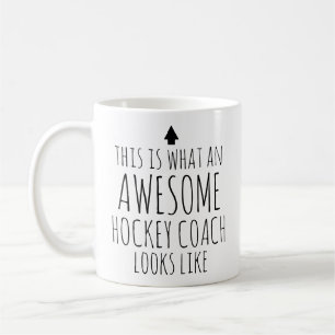 So sieht ein Phantastischer Hockeytrainer aus Kaffeetasse