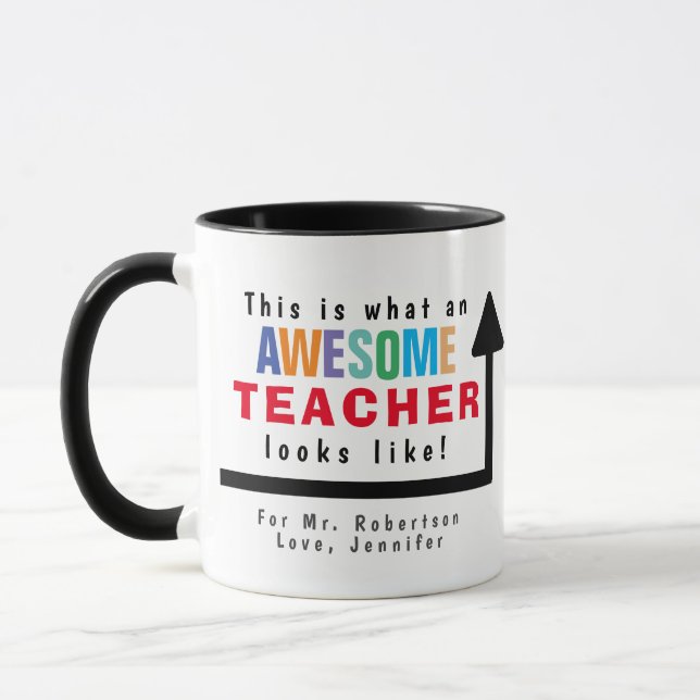 So sieht ein Phantastischer Lehrer aus wie Tasse (Links)