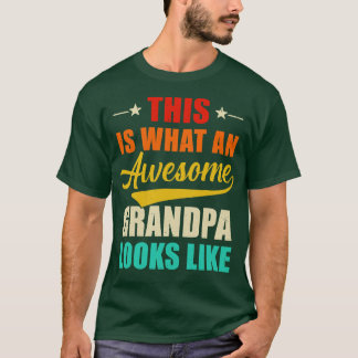 So sieht ein Phantastischer Opa aus wie Väter T-Shirt