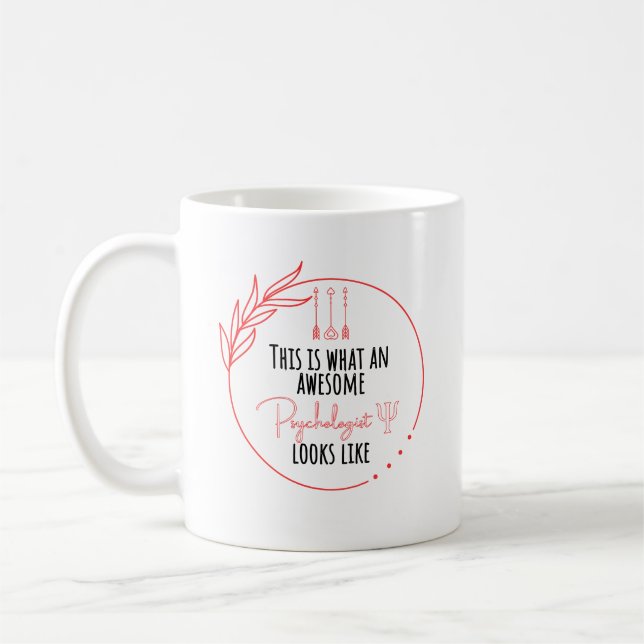 So sieht ein phantastischer Psychologe aus Kaffeetasse (Links)