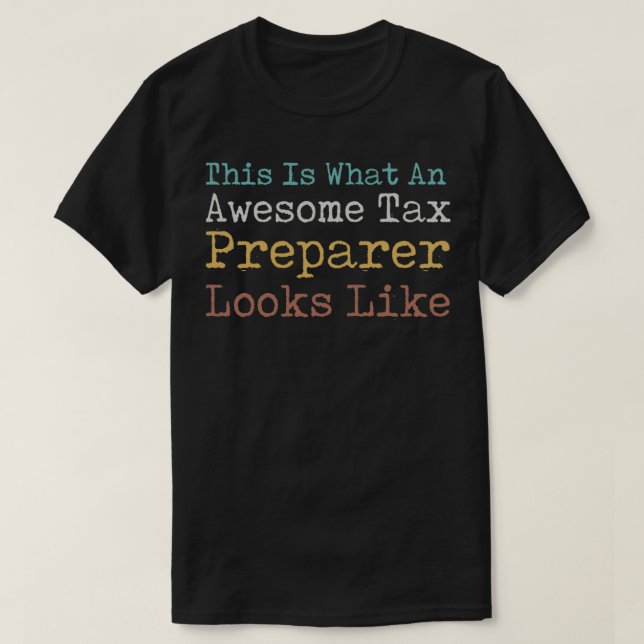 So sieht ein Phantastischer Steuervorarbeiter aus T-Shirt (Design vorne)