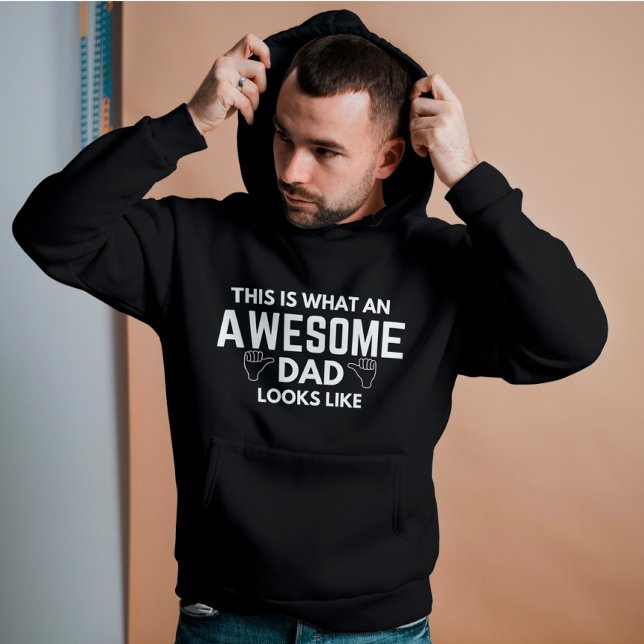 So sieht ein phantastischer Vater aus Hoodie (Von Creator hochgeladen)