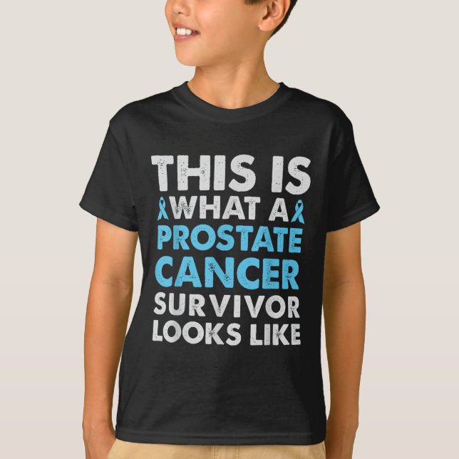So sieht ein Prostatakrebs-Überlebender aus T-Shirt (Vorderseite)
