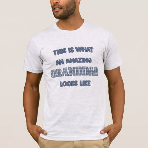 So sieht ein unglaublicher Opa aus Karohemden T-Shirt